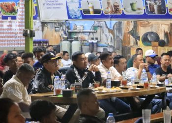 Kapolres Langkat Nobar Final Piala Dunia Bersama Masyarakat, Perkuat Sinergitas Melalui Kebersamaan