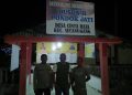 Kapolsek Bersama Unsur Kecamatan Tanjung Pura Grebek Sarang Narkoba di Dua Lokasi