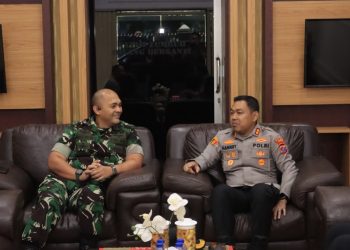 Perkuat Sinergi TNI-Polri, Kapolres Langkat Silaturahmi dengan Dandim 0203/Langkat
