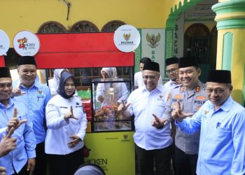 Kapolres Langkat Hadiri Launching Z-Chicken BAZNAS, Wujud Dukungan Polri terhadap Pemberdayaan Ekonomi Masyarakat
