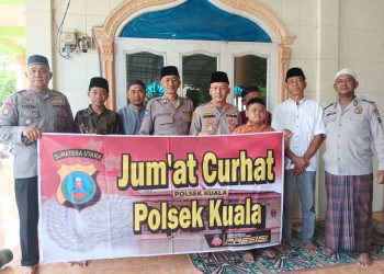 Polsek Kuala Gelar Jumat curhat, Serap Aspirasi dan Perkuat Kedekatan dengan Masyarakat