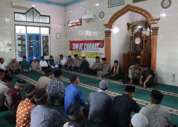 Kapolres Langkat Ajak Warga Perkuat Iman dan Perangi Narkoba Lewat Safari Jumat Curhat