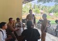 Bhabinkamtibmas Polsek Bahorok Sambangi Warga, Ajak Aktifkan Kembali Poskamling