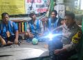Bhabinkamtibmas Polsek Padang Tualang Cek Satkamling, Pastikan Keamanan Lingkungan Terjaga