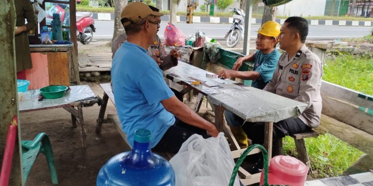 Polri Hadir di Tengah Masyarakat, Sat Binmas Polres Langkat Ajak Warga Bersama Cegah Kejahatan 3C