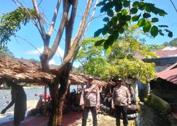 Polisi Hadir di Tengah Wisatawan, Polsek Bahorok Patroli Jaga Keamanan Bukit Lawang