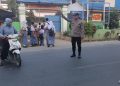 Strong Point Polsek Tanjung Pura, Jaga Pelajar dan Kelancaran Lalu Lintas