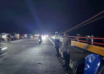 Patroli Polsek Tanjung Pura, Cegah 3C Sekaligus Ajak Warga Bijak Menyikapi Informasi