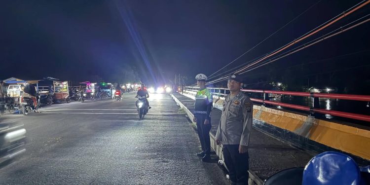 Patroli Polsek Tanjung Pura, Cegah 3C Sekaligus Ajak Warga Bijak Menyikapi Informasi