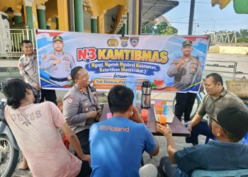 Satbinmas Polres Langkat Gelar N3 Kamtibmas, Serap Aspirasi Warga dan Sampaikan Pesan Keamanan
