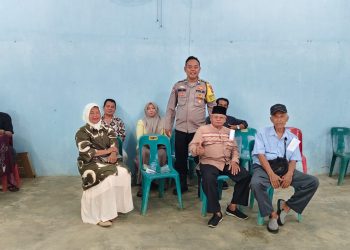 Musim Hujan, Bhabinkamtibmas Bahorok Ingatkan Warga Waspadai Arus Sungai