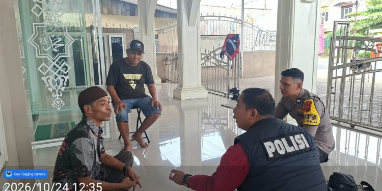 Bentuk Karakter Generasi Muda Berakhlak, Polsek Babalan Gelar Program ‘DIMTAQ’ di Masjid Ar-Rahman