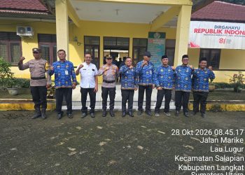Kantor Camat Kutambaru ‘Digeruduk’ Pasukan Kepolisian dan Tokoh Daerah, Ternyata Aksi Heroik Ini yang Terjadi!