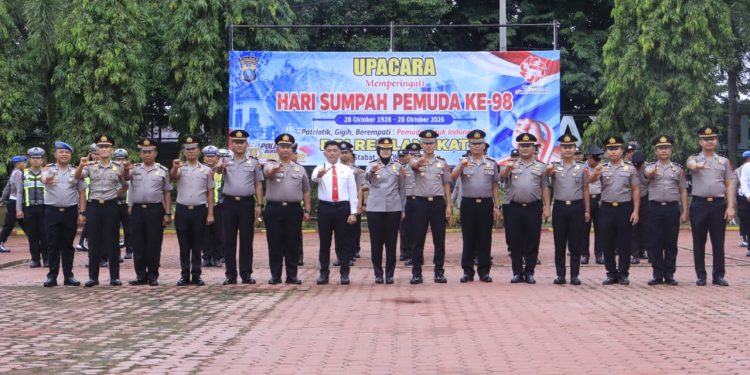 Semangat Sumpah Pemuda ke-98, Polres Langkat Perkuat Persatuan dan Profesionalisme Personel