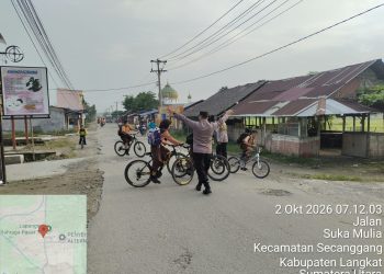 Strong Point Pagi di Simpang Pasar XII, Polisi Pastikan Arus Lalu Lintas Aman