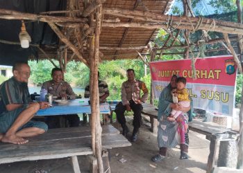 Polsek Pangkalan Susu Gelar Jumat Curhat, Ajak Warga Perkuat Sinergi Jaga Kamtibmas