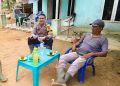 Sambangi Warga Serang Jaya Hilir, Bhabinkamtibmas Ajak Bersama Jaga Kamtibmas