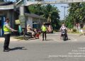 Pulang Sekolah Lebih Aman, Polisi Hadir di Persimpangan MIN 9 Langkat