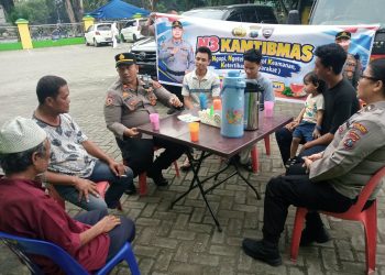 Satbinmas Polres Langkat Gelar N3 Kamtibmas, Serap Aspirasi Warga dan Sampaikan Pesan Keamanan