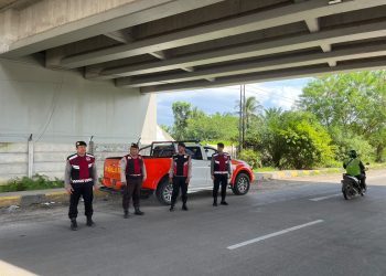 Cegah Begal hingga Balap Liar, Sat Samapta Polres Langkat Gencarkan Patroli Blue Light di Titik Rawan