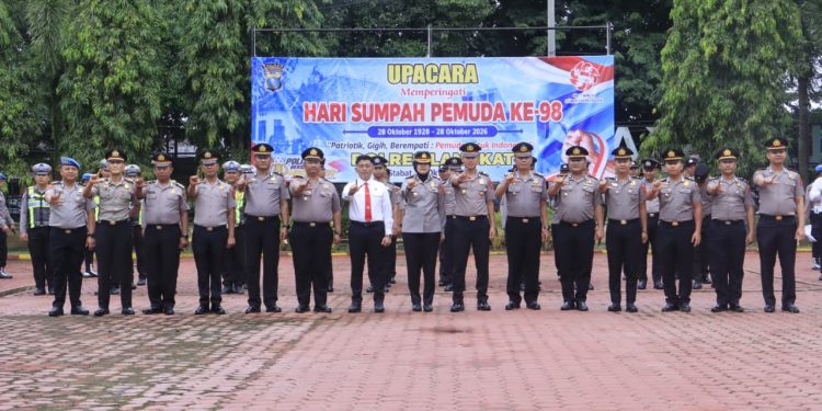 Semangat Sumpah Pemuda ke-98, Polres Langkat Perkuat Persatuan dan Profesionalisme Personel