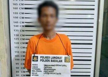 Tragedi Berdarah di Alur Dua, Polsek Babalan Gerak Cepat Bekuk Pelaku Penikaman Senjata Tajam