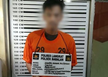 Aksi Pencurian Outdoor AC Terbongkar, Polsek Babalan Ciduk Pelaku Saat Tiduran di Rumah