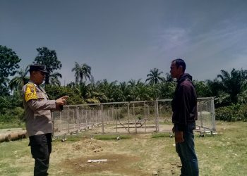 Gencarkan DDS dan Deteksi Dini, Bhabinkamtibmas Pematang Jaya Ajak Warga Cegah 3C hingga Judi Online