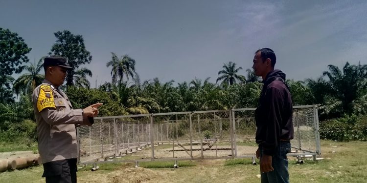 Gencarkan DDS dan Deteksi Dini, Bhabinkamtibmas Pematang Jaya Ajak Warga Cegah 3C hingga Judi Online